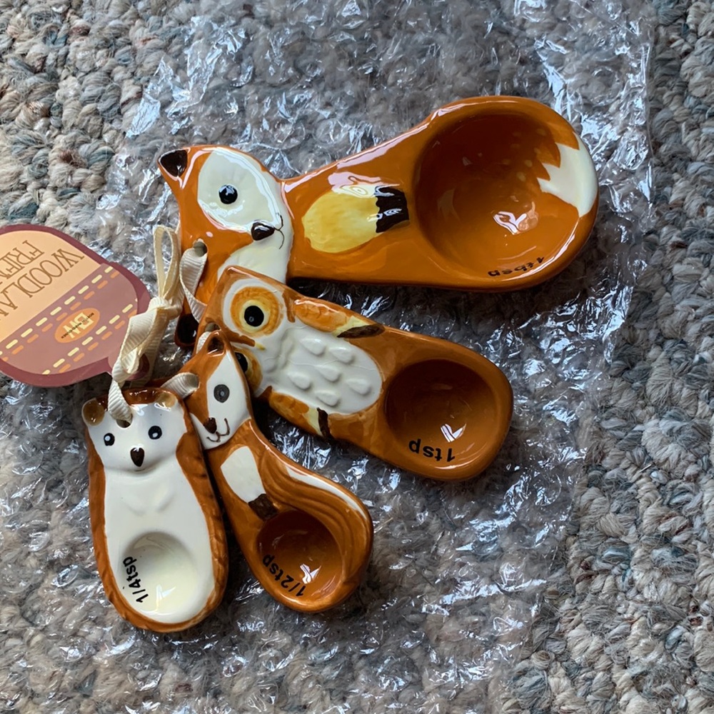 Woodland Creatures Measuring Spoons